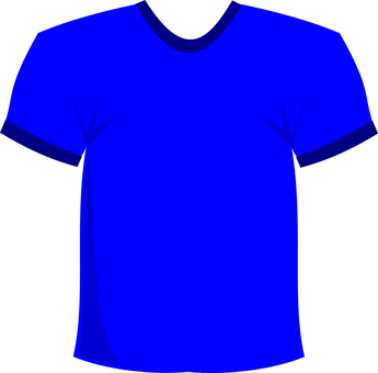 Blue T Shirt Graphic