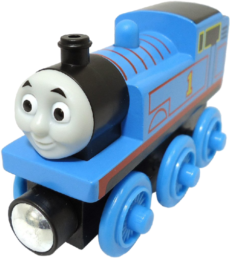 Blue Toy Train Character