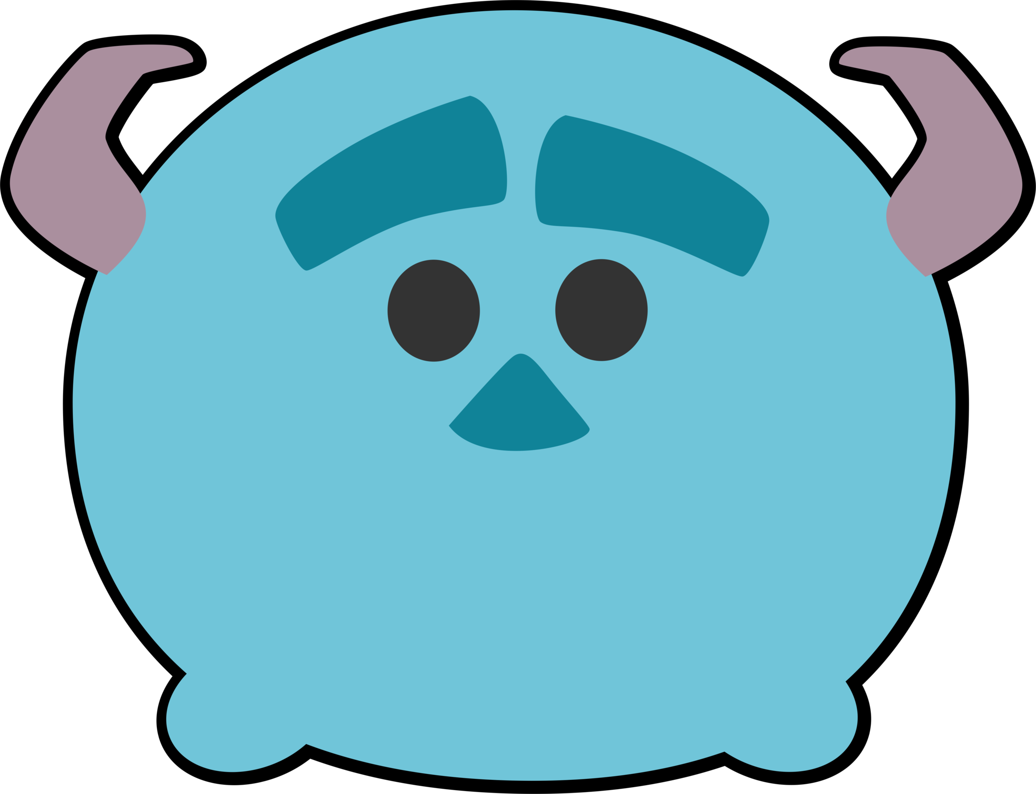 Blue Tsum Tsum Character