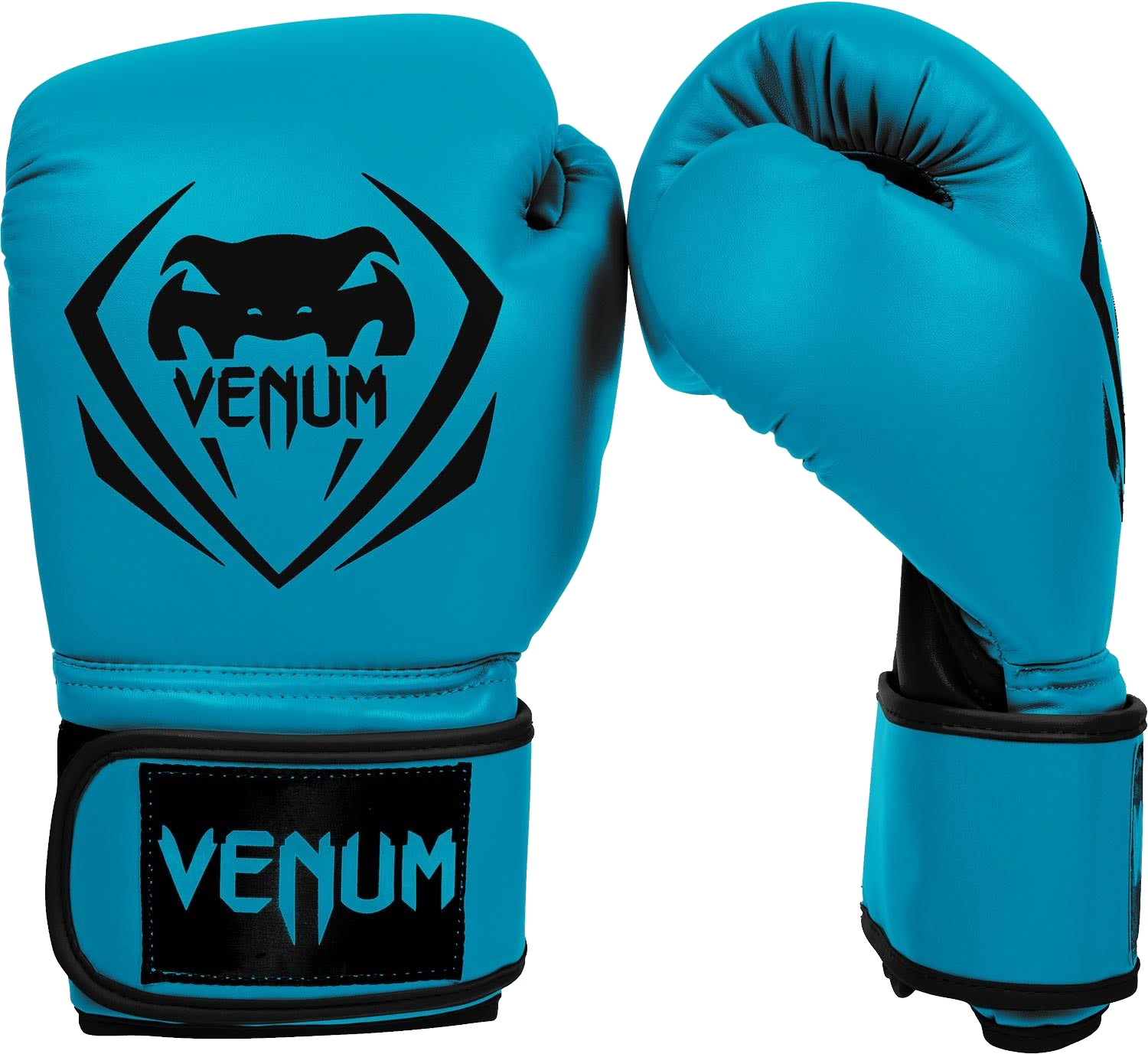 Blue Venum Boxing Gloves