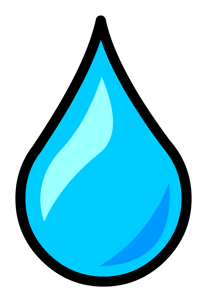 Blue Water Drop Icon