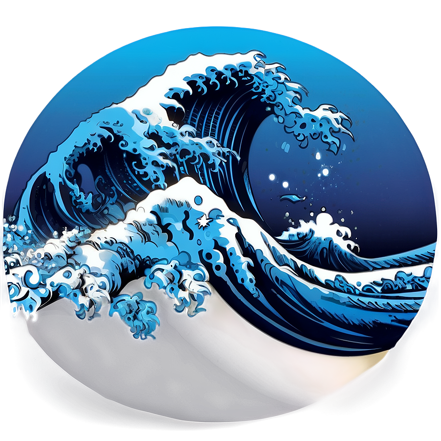 Blue Wave Icon Png 06262024