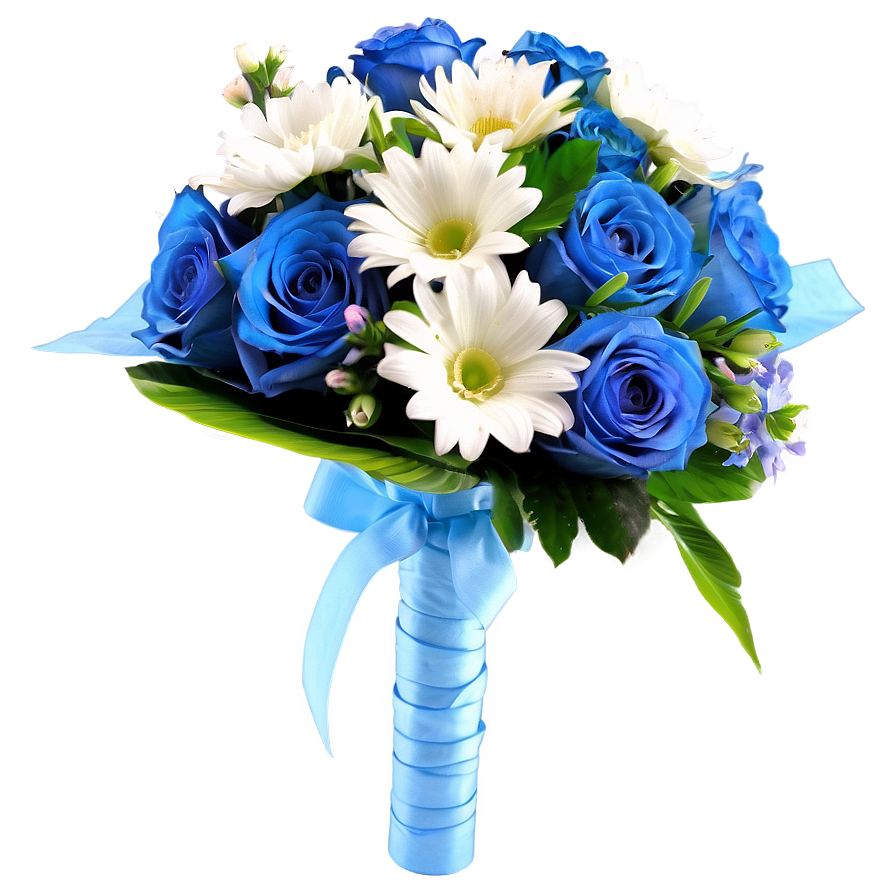 Blue Wedding Bouquets Png Wyn53