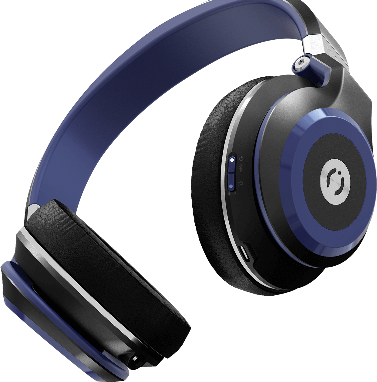 Blue Wireless Over Ear Headphones