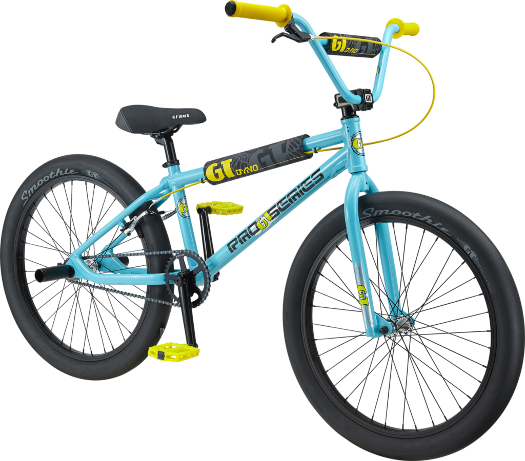 Blue Yellow B M X Bike