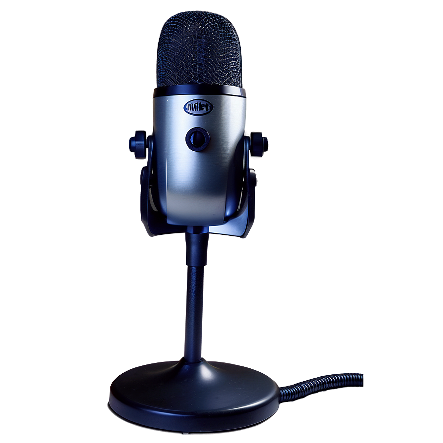 Blue Yeti Adjustable Microphone Png 31