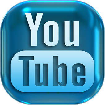 Blue You Tube Icon