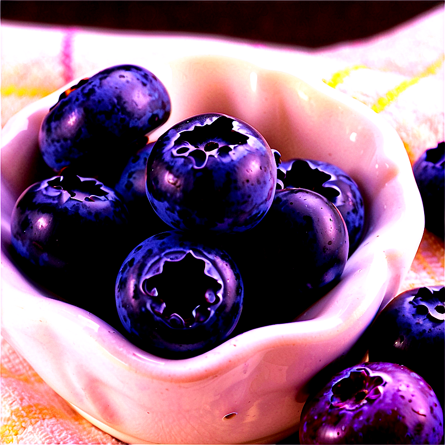 Blueberries And Cream Png 05242024