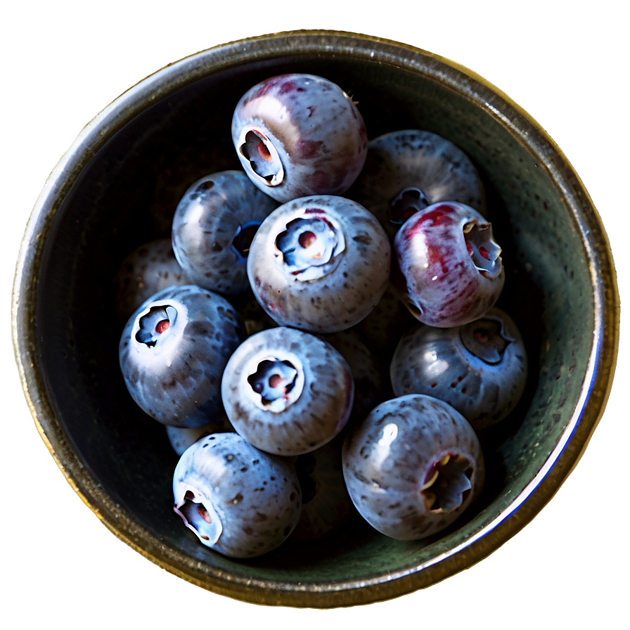 Blueberries In Bowl Png Lfk