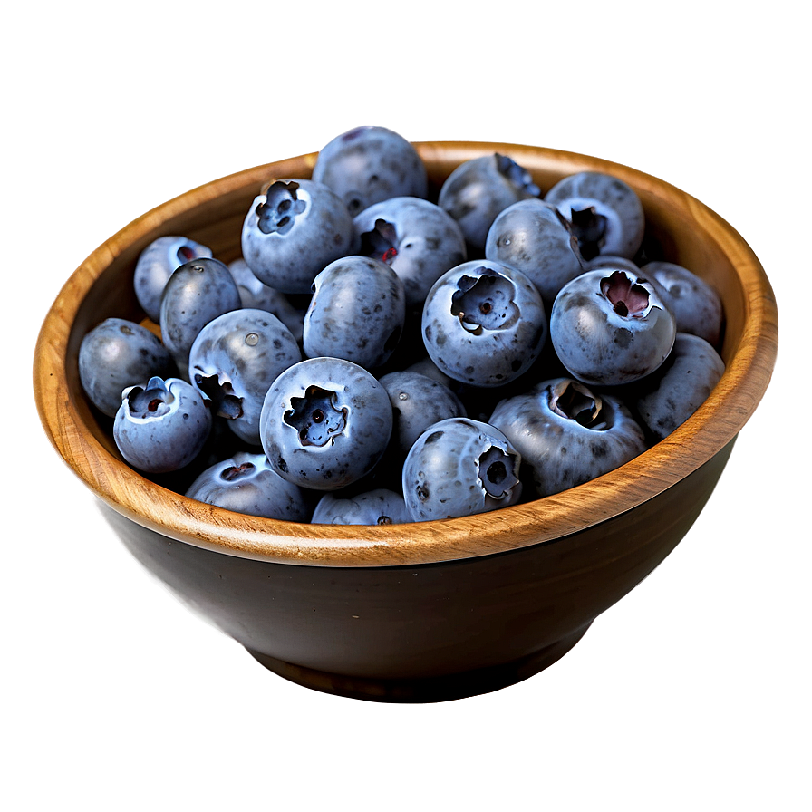 Blueberries In Bowl Png Xhw11