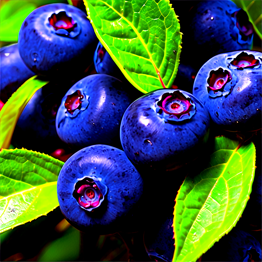 Blueberry Bush Bounty Png 05212024