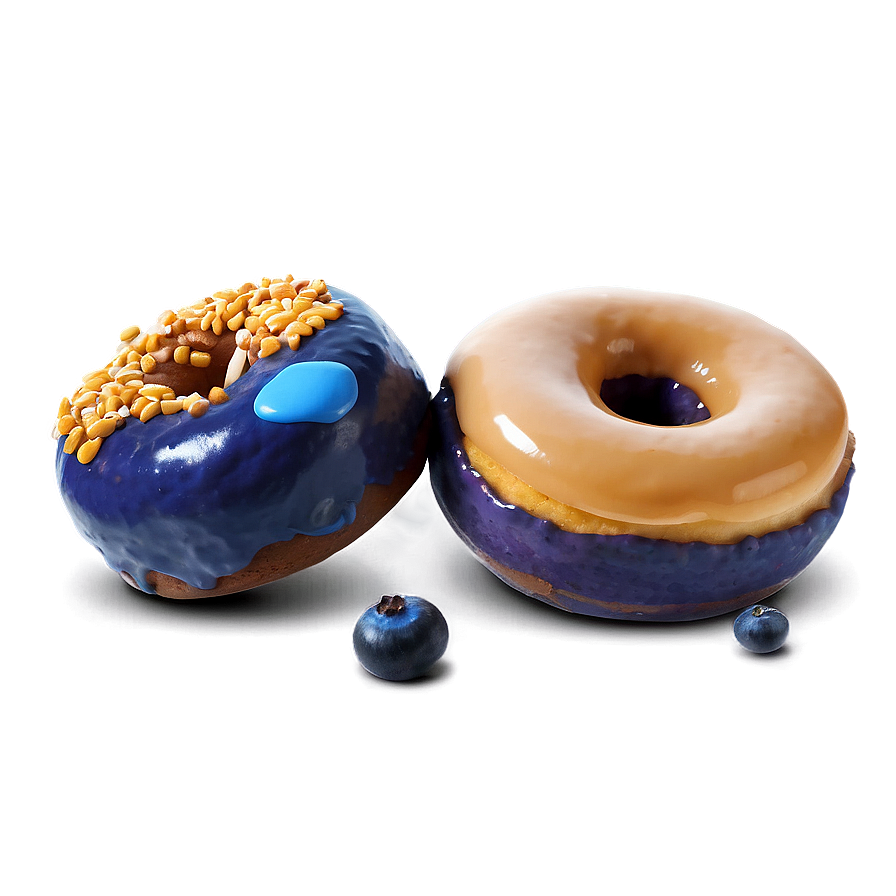 Blueberry Donut Png Xbm73