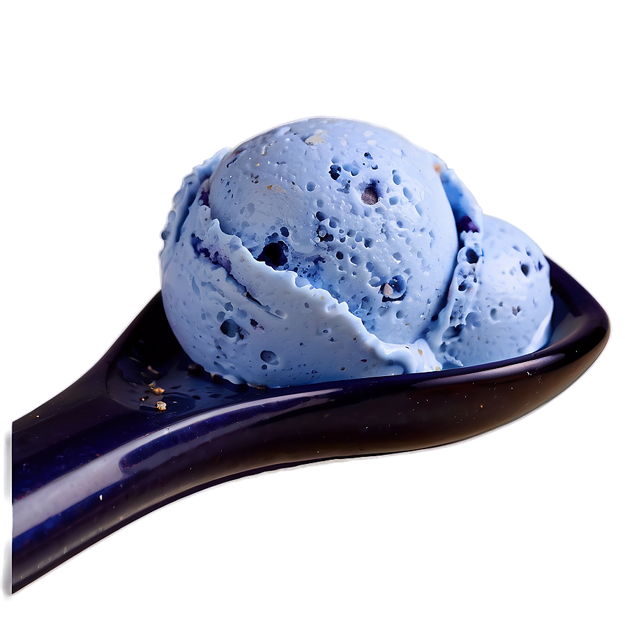 Blueberry Ice Cream Scoop Png 87