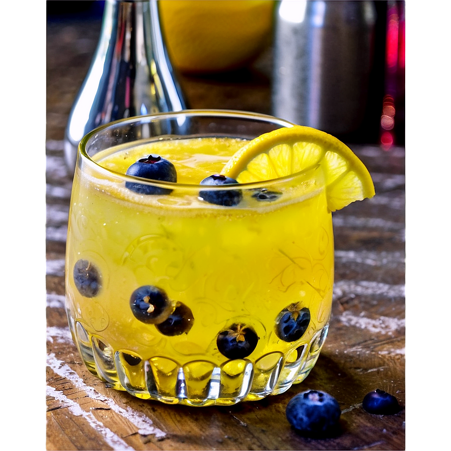 Blueberry Lemonade Mimosa Png Wee37