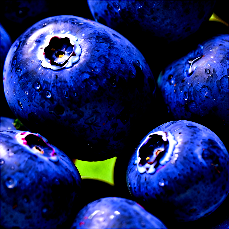 Blueberry Macro Png Deq