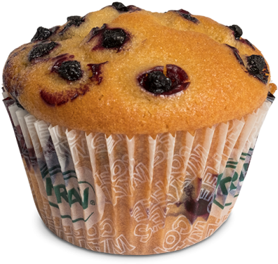 Blueberry Muffin Closeup