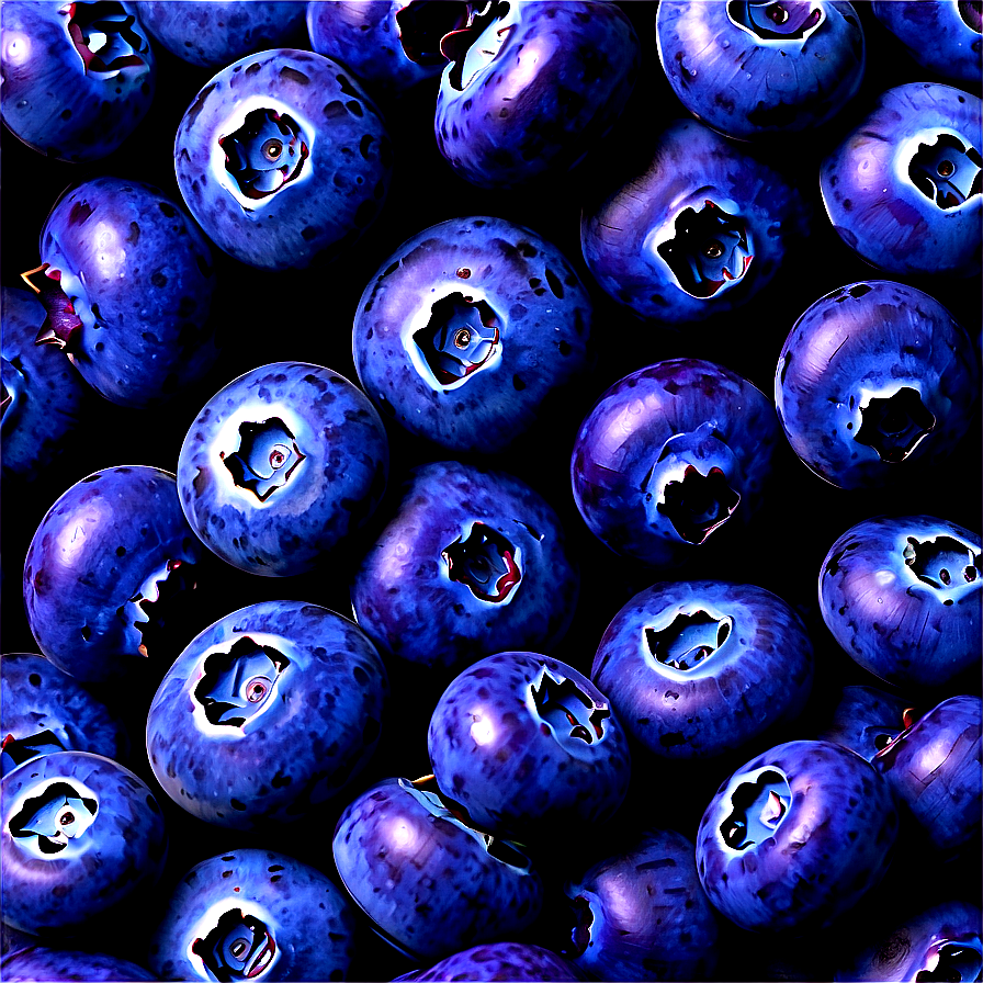 Blueberry Pile Png 7