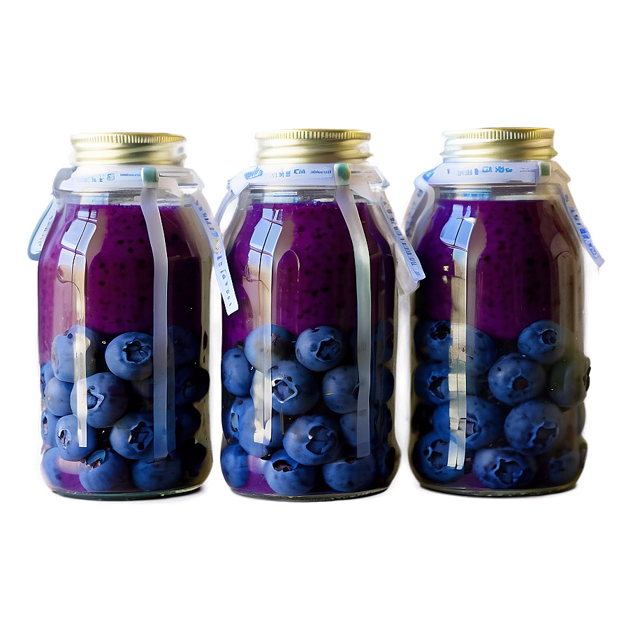 Blueberry Smoothie Garnish Png 05212024