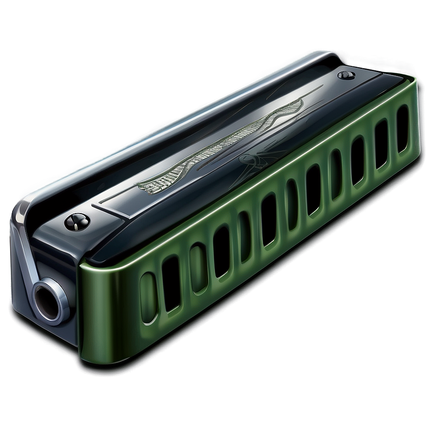 Blues Harmonica Png Jpd82