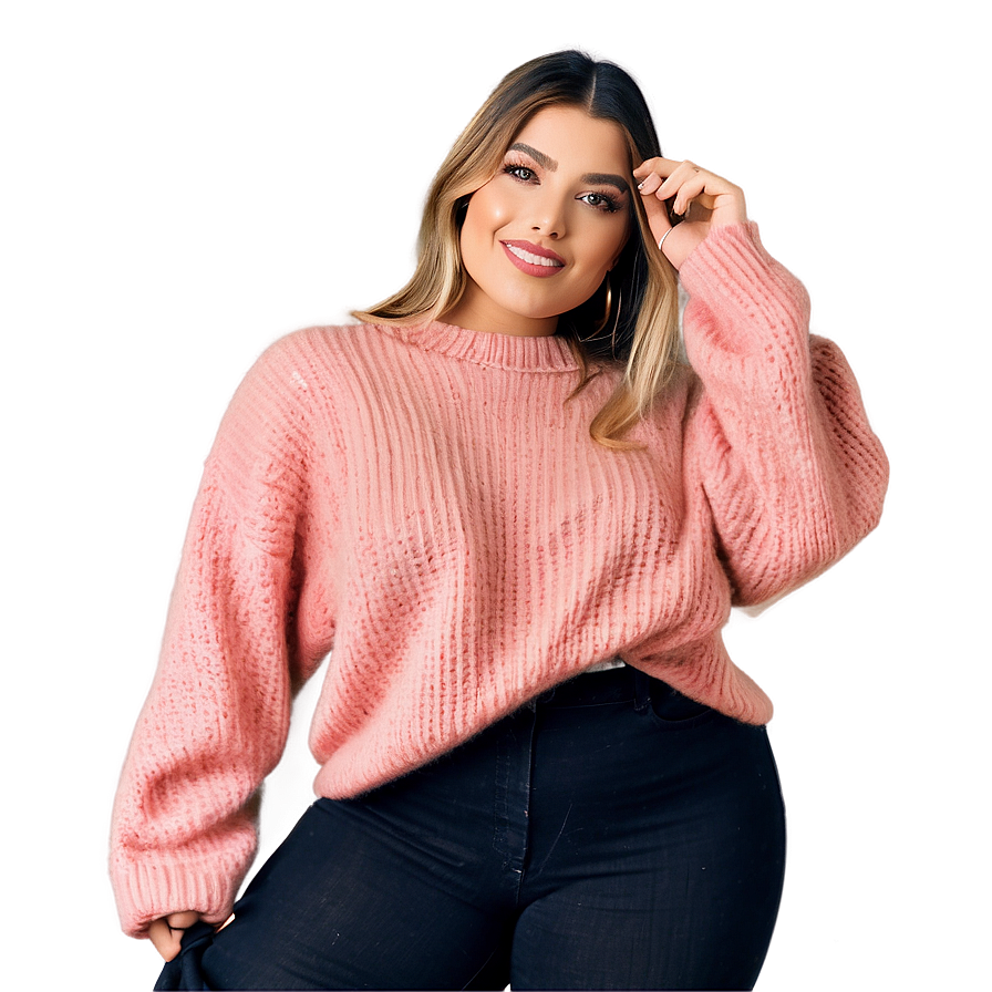 Blush Pink Sweater Png Ecy