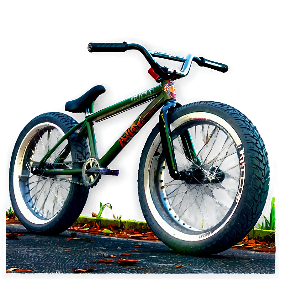 Bmx Bike In Park Png Dog10