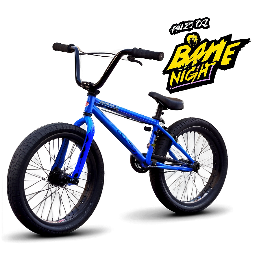 Bmx Bike Night Ride Png Abk7