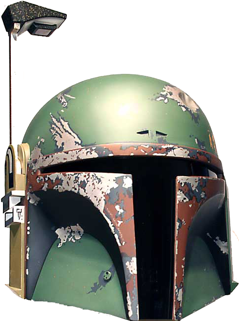 Boba Fett Helmet Detail