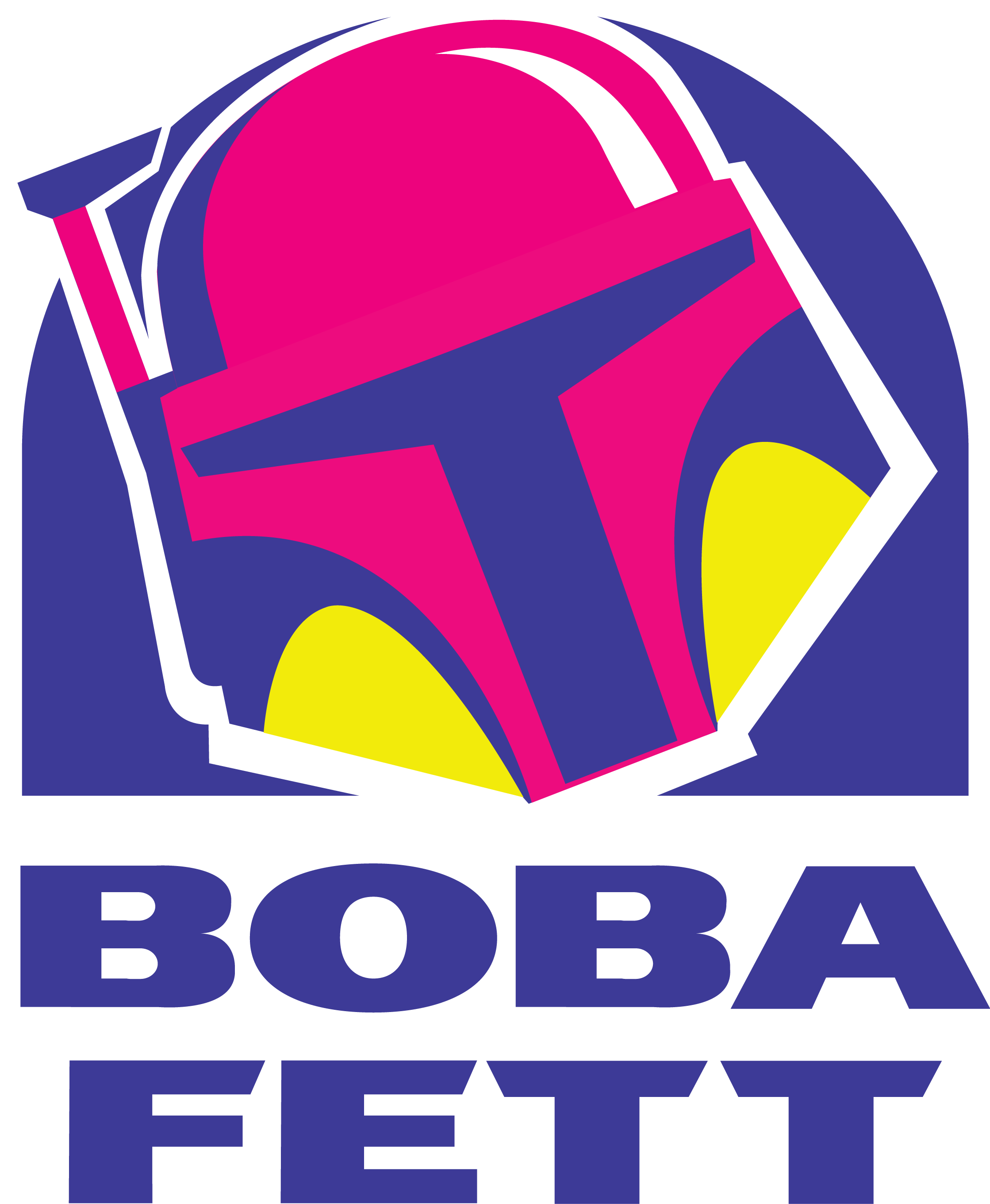 Boba Fett Helmet Graphic