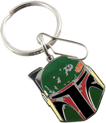 Boba Fett Helmet Keychain