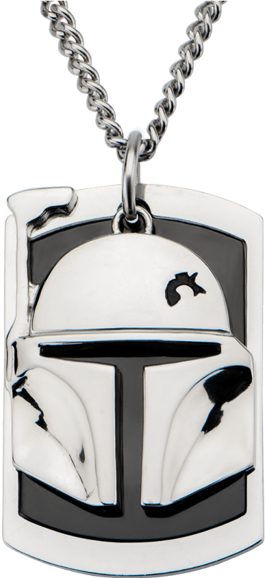 Boba Fett Helmet Pendant Necklace