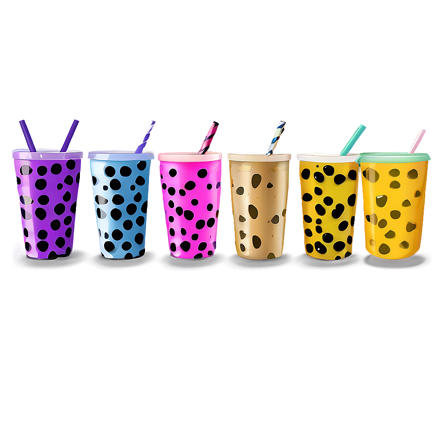 Boba Tea Cup Collection Png 05242024