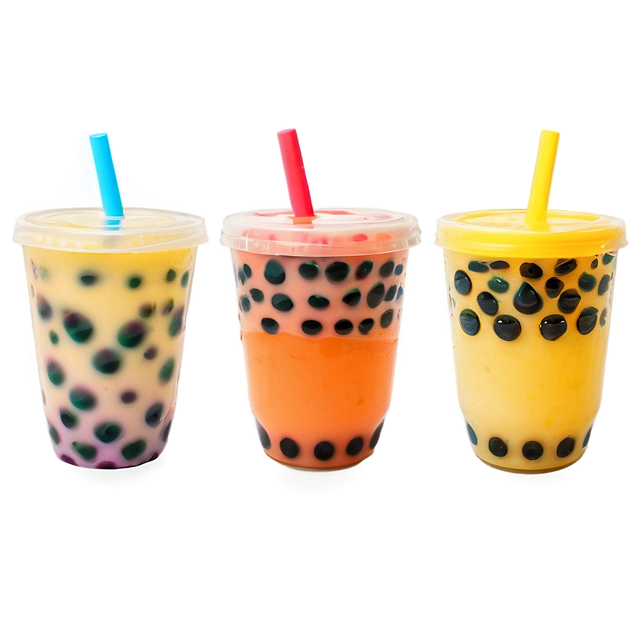 Boba Tea Cup Collection Png 05242024