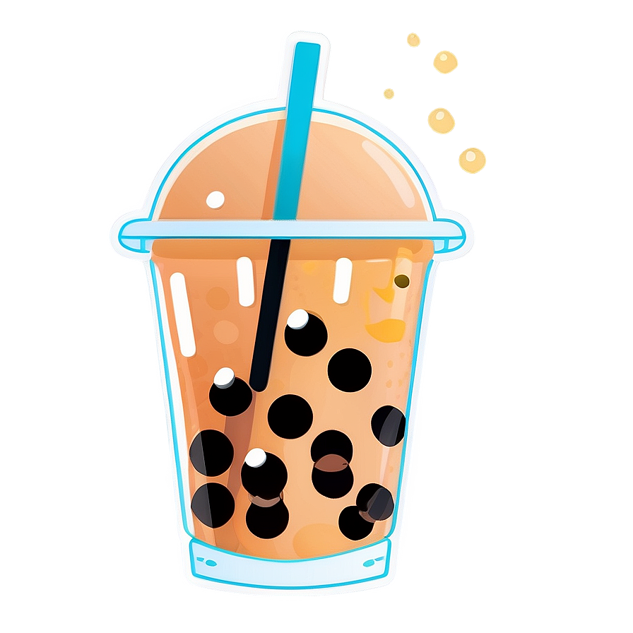 Boba Tea Flat Design Png 05242024