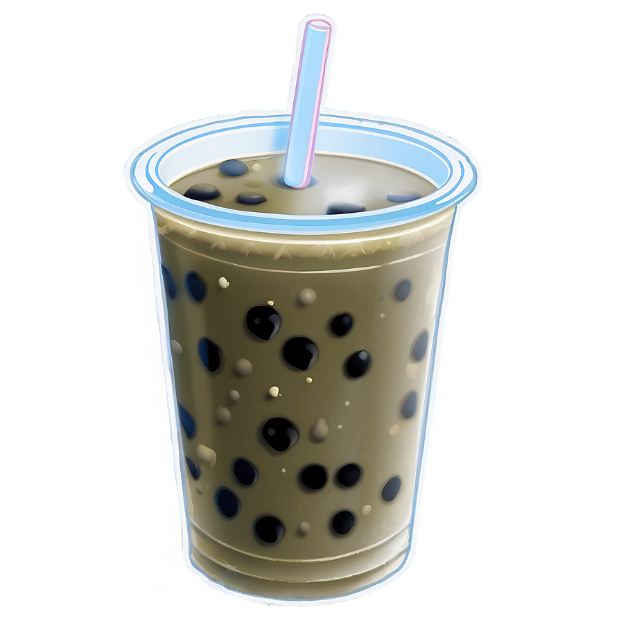 Boba Tea Outline Png 05242024