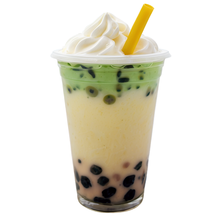 Boba Tea With Cream Cheese Png Ujr