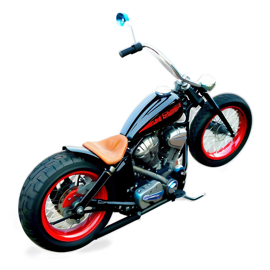 Bobber Motorcycle Design Png 06252024