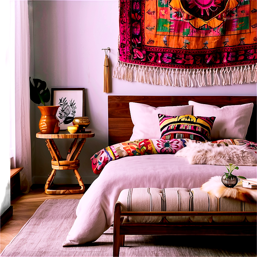 Bohemian Bedroom Decor Png 92