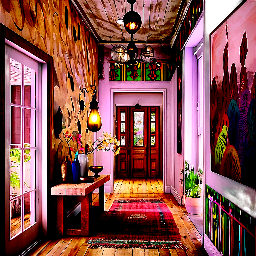 Bohemian Hallway Inspirations Png 06242024