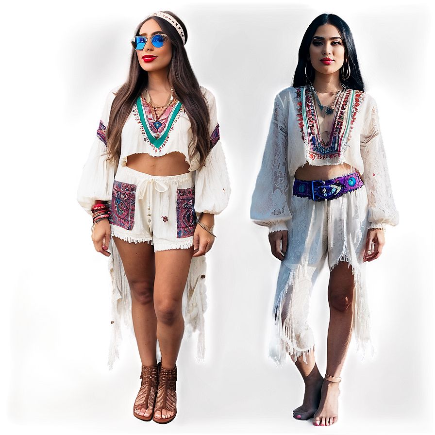 Bohemian Outfit Vibes Png 59