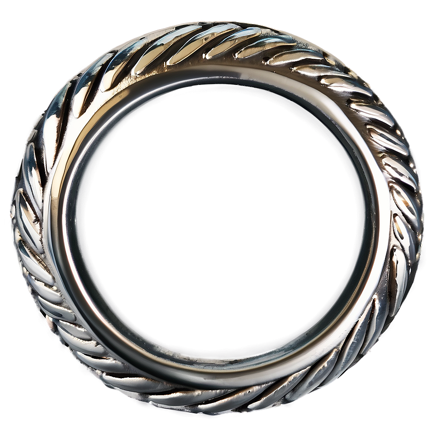 Bohemian Silver Ring Png 06212024