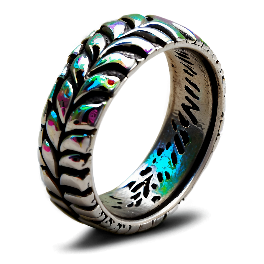 Bohemian Silver Ring Png Cjk