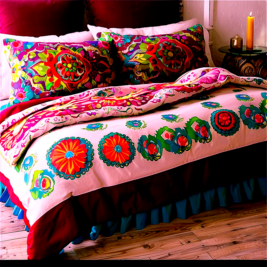 Bohemian Style Bedding Png Yqk