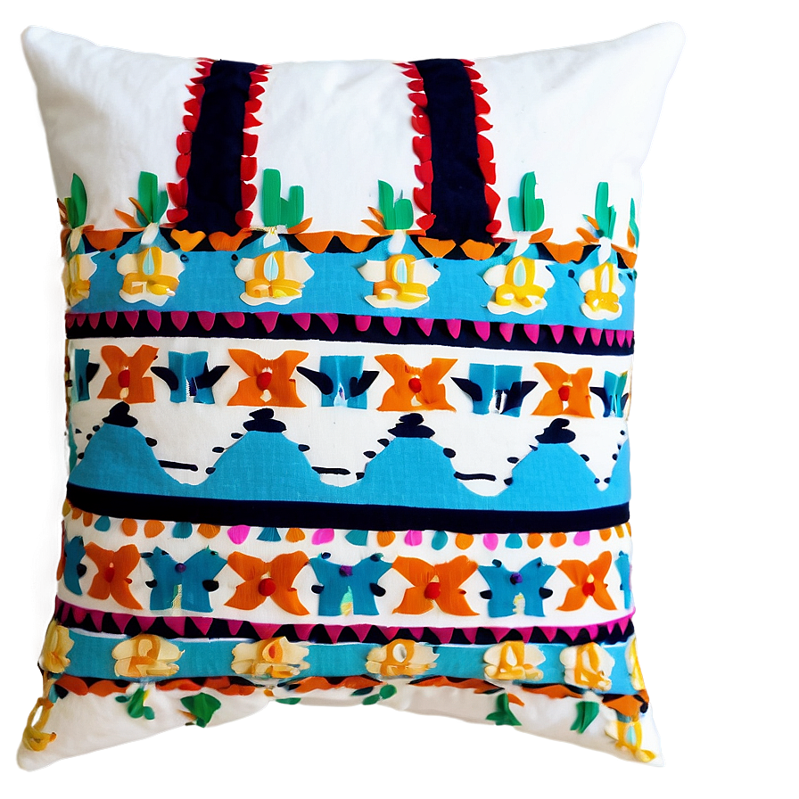 Bohemian Style Pillow Png 65