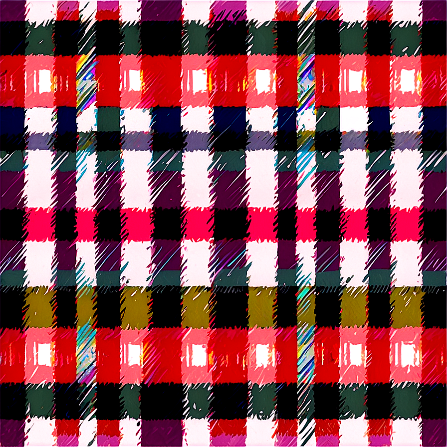 Bohemian Tribal Plaid Png Obf