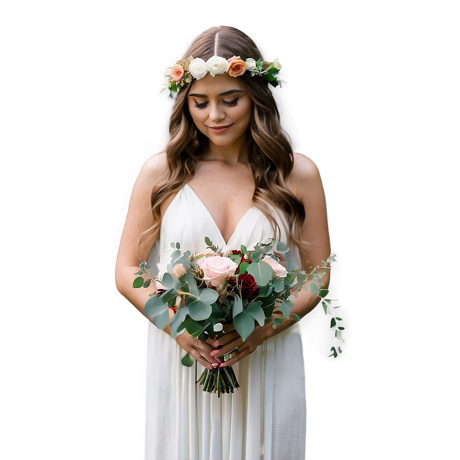 Bohemian Wedding Bouquet Styles Png Hgl52