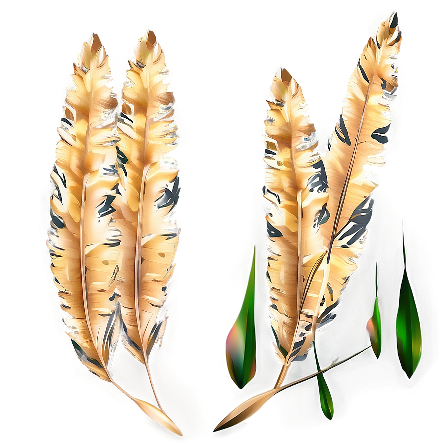 Boho Pampas Decoration Png Xra