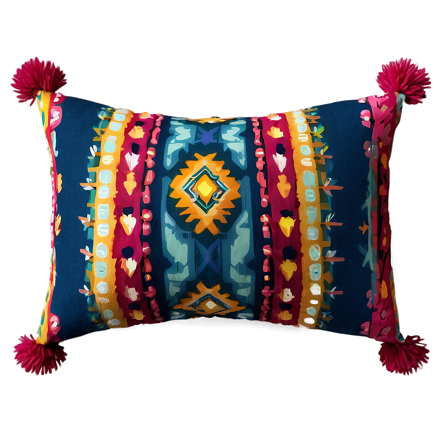 Boho Pillow Png Vxc