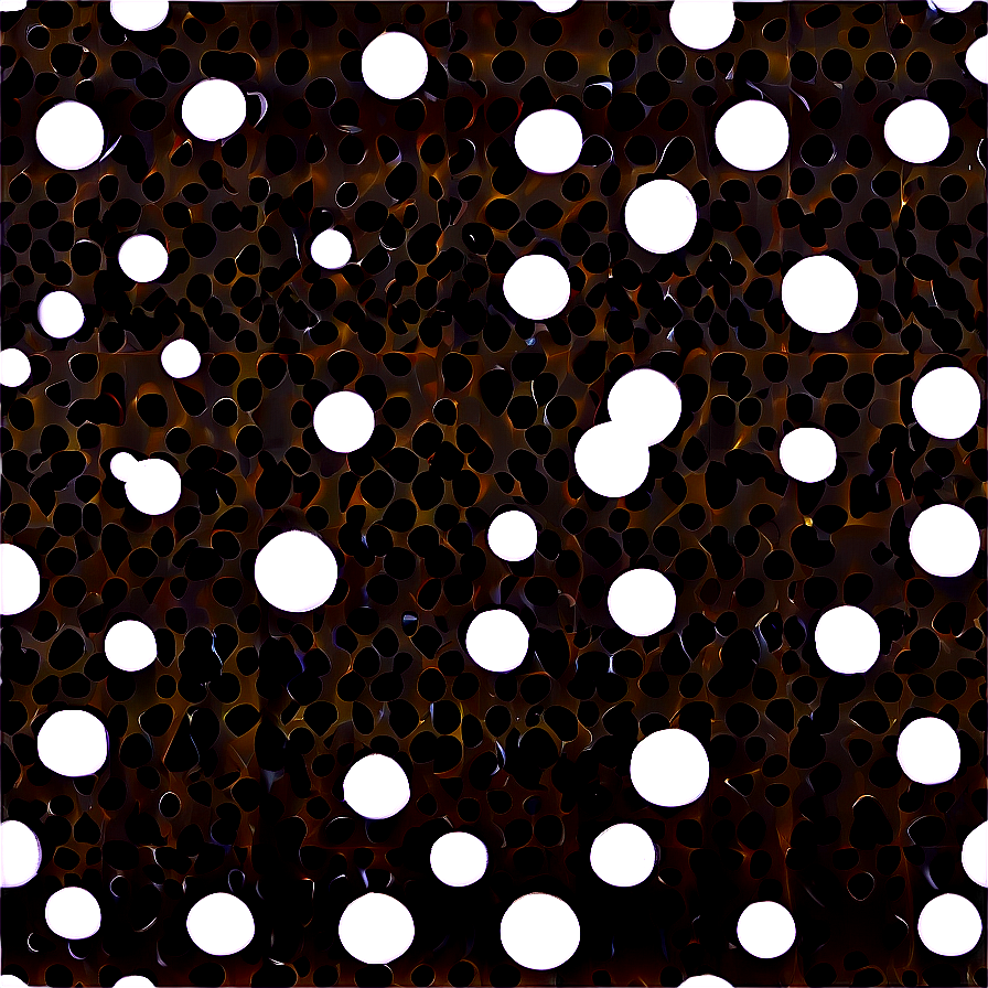 Bold Black And White Polka Dot Png Utr