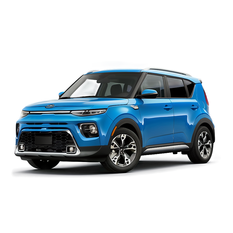 Bold Blue Kia Soul 2023 Png Mmt23