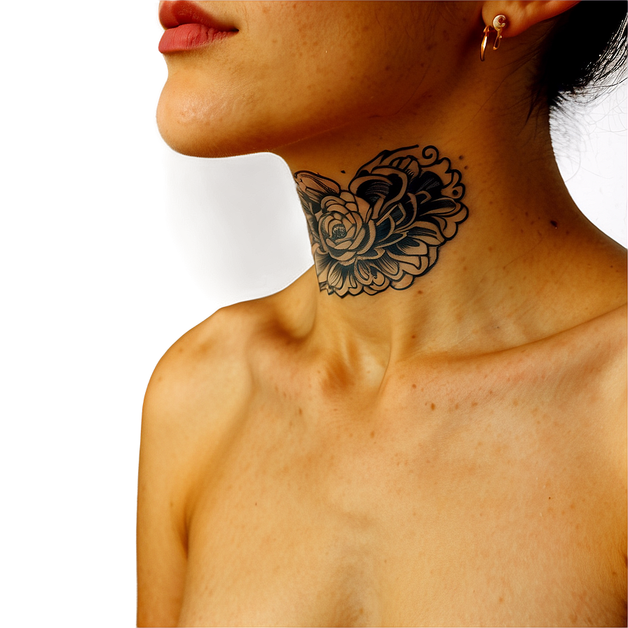 Bold Neck Tattoo Frameworks Png Rtx